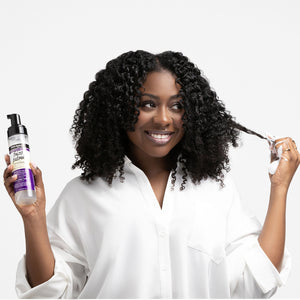 Frizz Anti-Poof Setting Curls Mousse