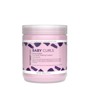 Baby Curls Moisture Rich Curling & Twisting Custard